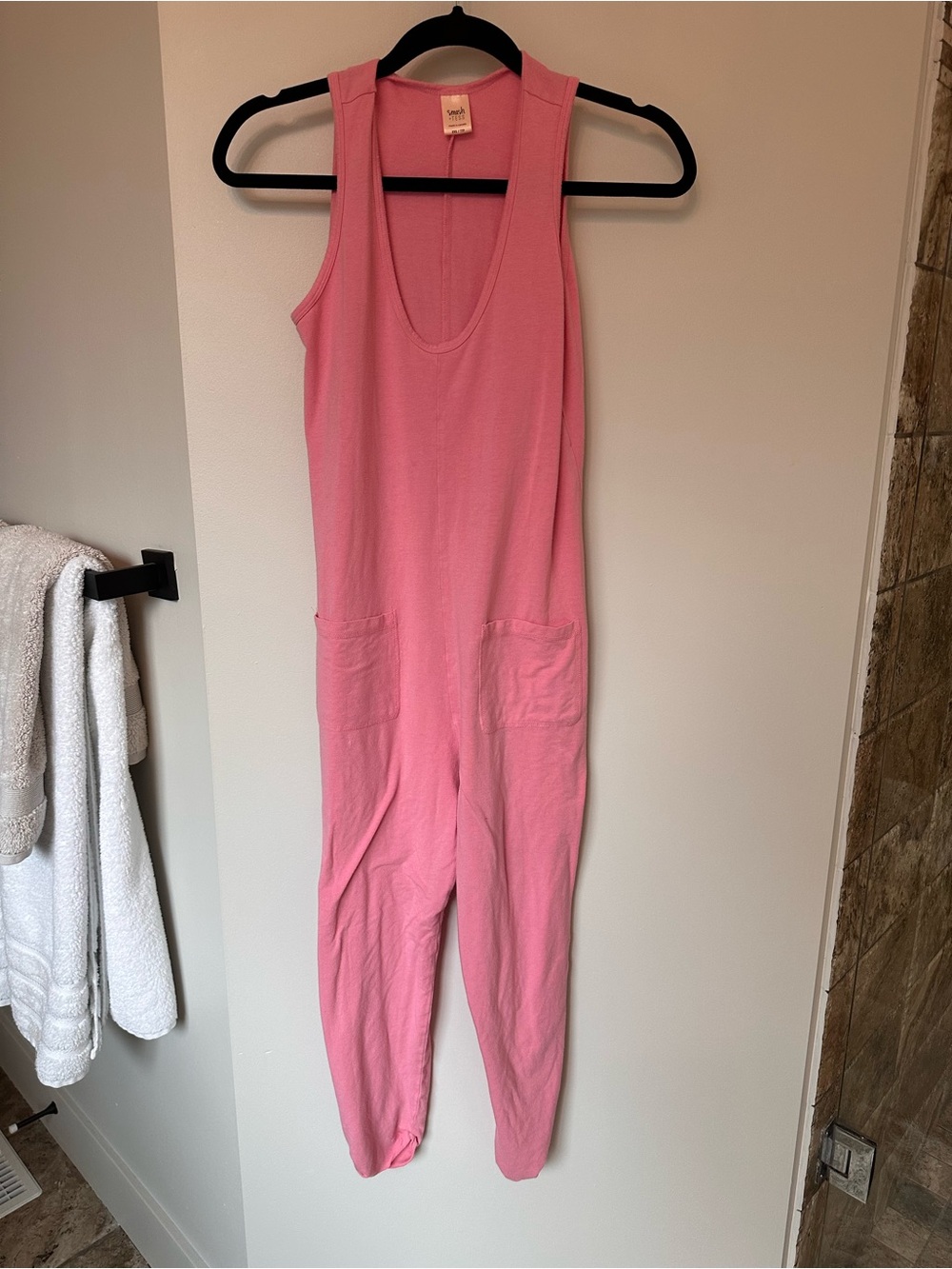 Smash + Tess Pink Bubblegum Sleeveless Romper